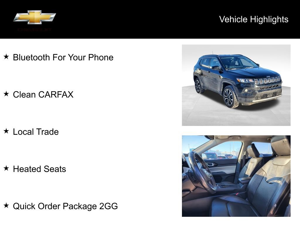 Used 2022 Jeep Compass Limited image 18