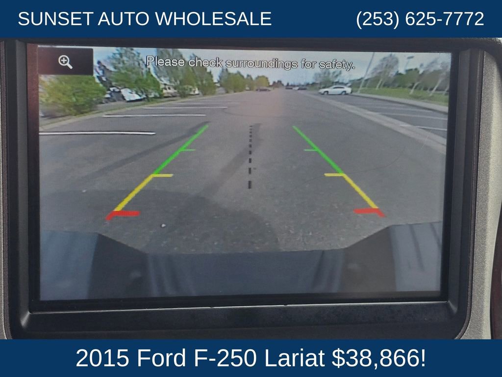 Used 2015 Ford F250 Lariat w/ Lariat Ultimate Package AWD/4WD image 39