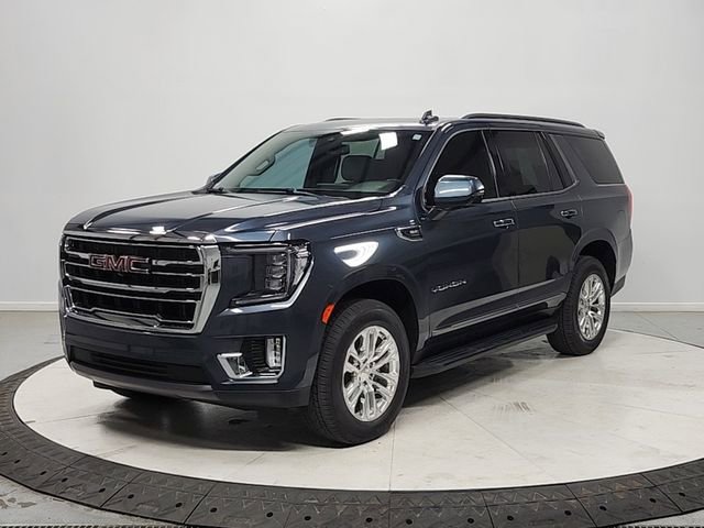 Used 2021 GMC Yukon SLT w/ SLT Luxury Plus Package RWD image 3