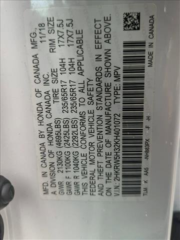 Used 2019 Honda CR-V LX image 24