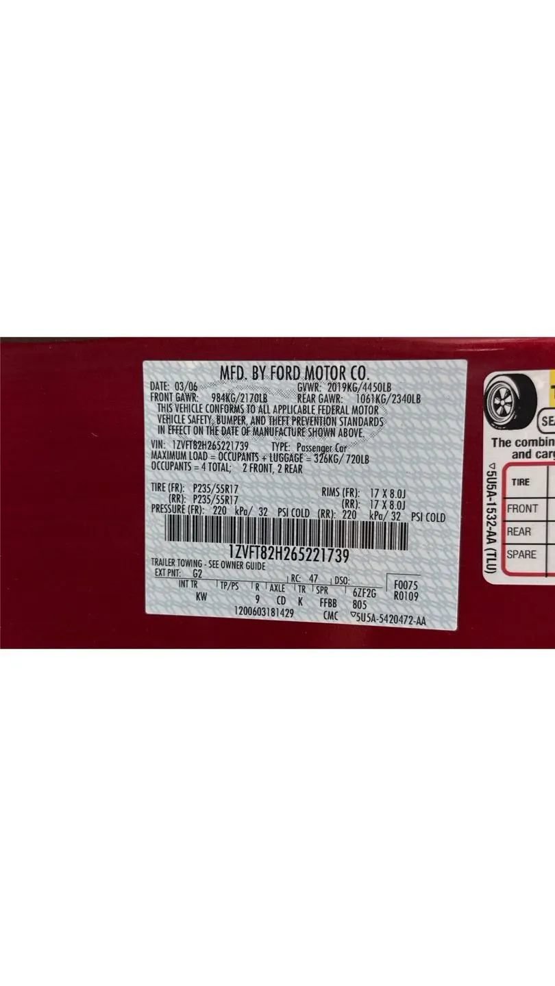 Used 2006 Ford Mustang GT Premium RWD image 46