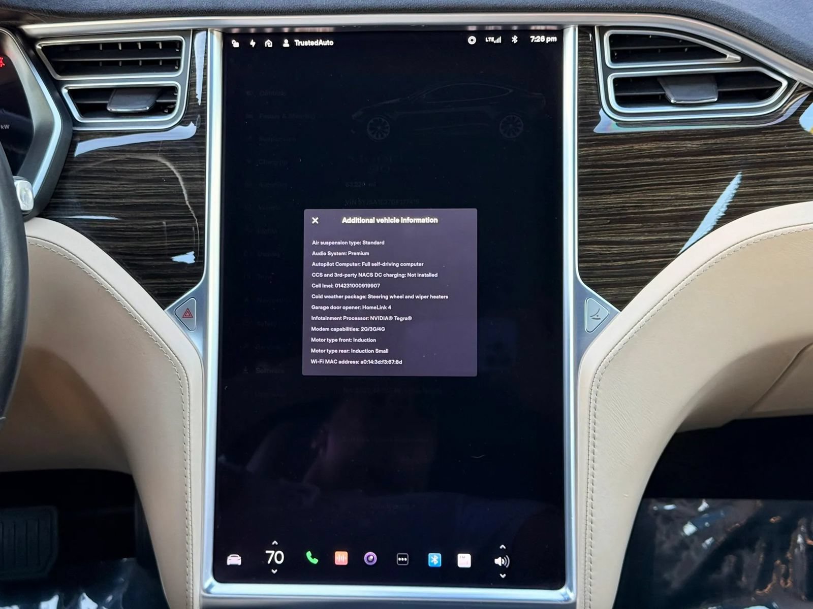 Used 2016 Tesla Model S 90D AWD/4WD image 16