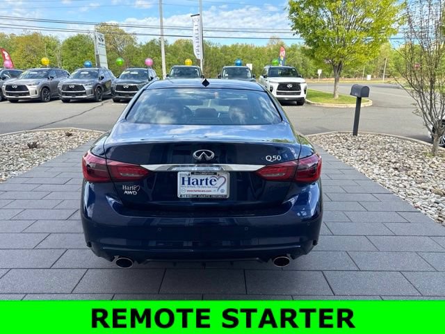 Certified 2023 INFINITI Q50 Luxe w/ Cargo Package AWD/4WD image 6