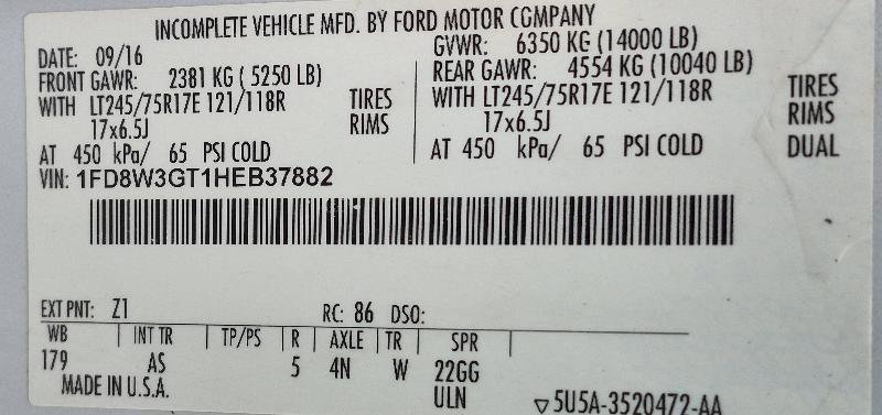 Used 2017 Ford F350 XL w/ Power Equipment Group RWD image 14