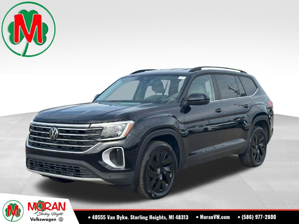 Certified 2024 Volkswagen Atlas SE w/ Black Wheel Package AWD/4WD image 1
