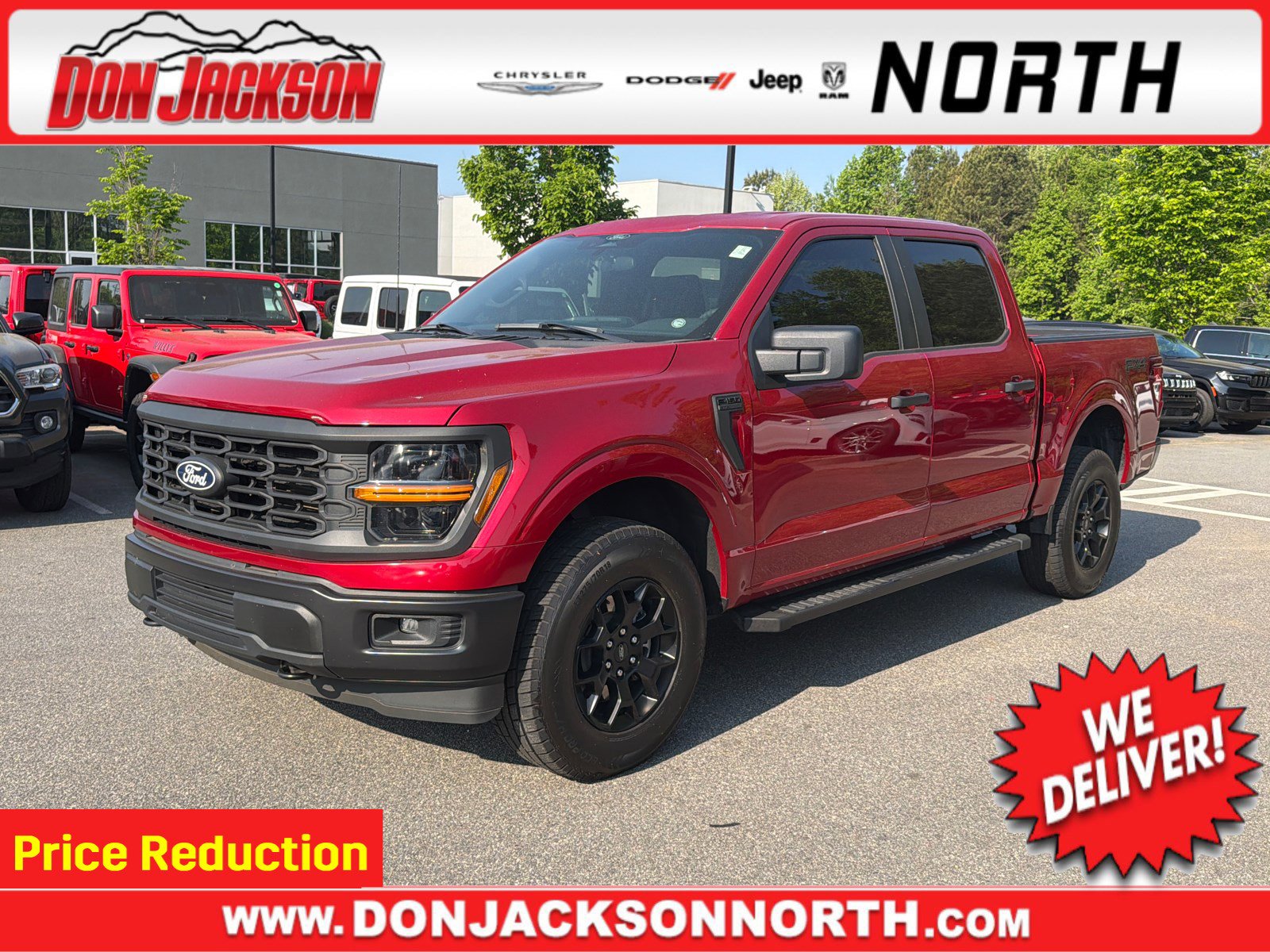 Used 2024 Ford F150 STX w/ Equipment Group 201A FX4 AWD/4WD image 1