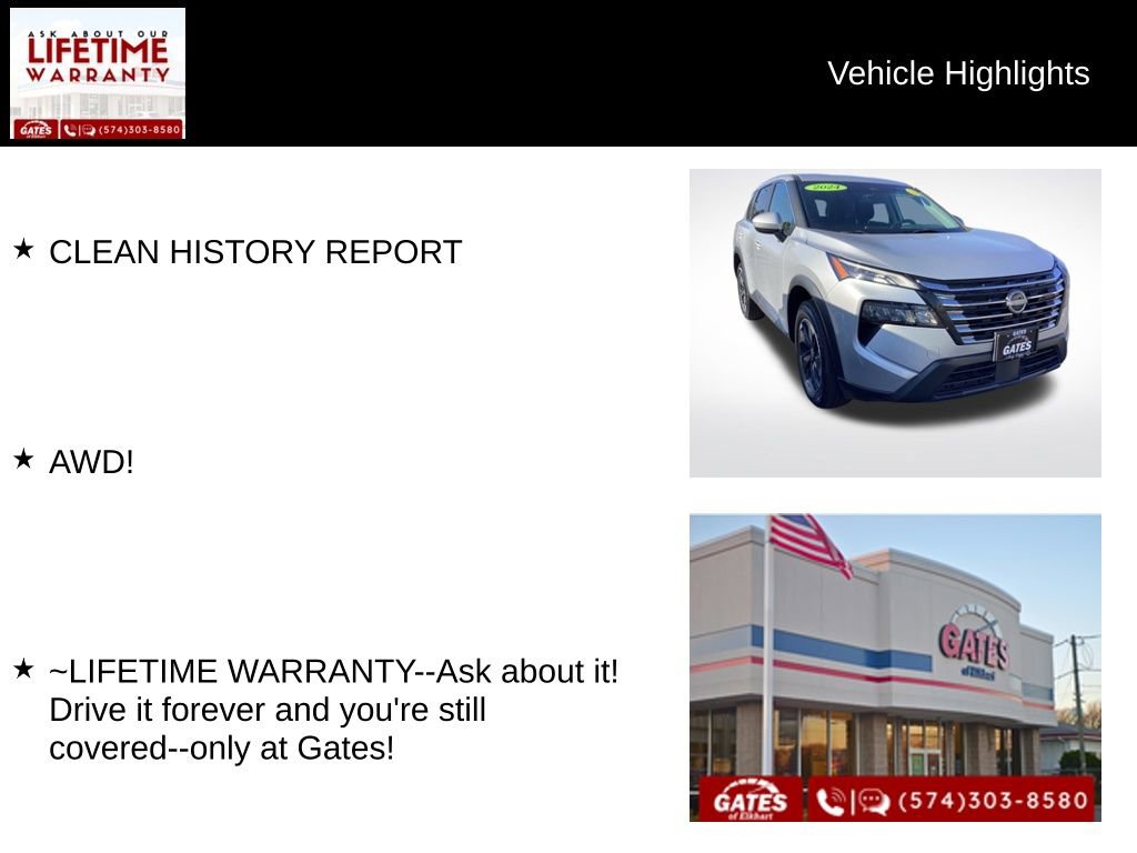 Used 2024 Nissan Rogue SV image 7