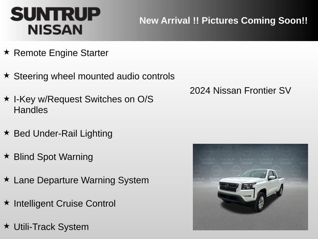 Used 2024 Nissan Frontier SV w/ SV Convenience Package AWD/4WD image 12