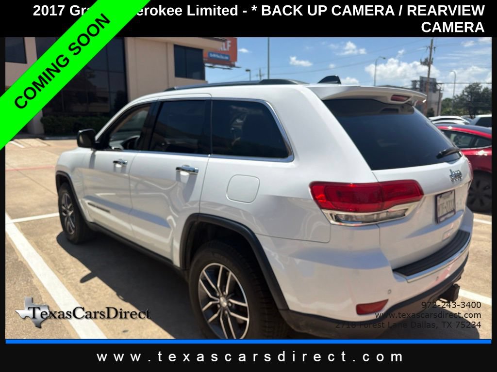 Used 2017 Jeep Grand Cherokee Limited w/ Trailer Tow Group IV RWD image 6
