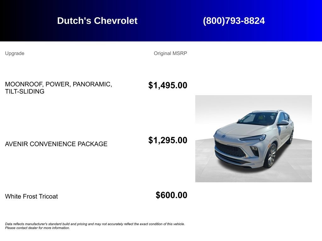 Used 2025 Buick Encore GX Avenir w/ Avenir Convenience Package FWD image 6