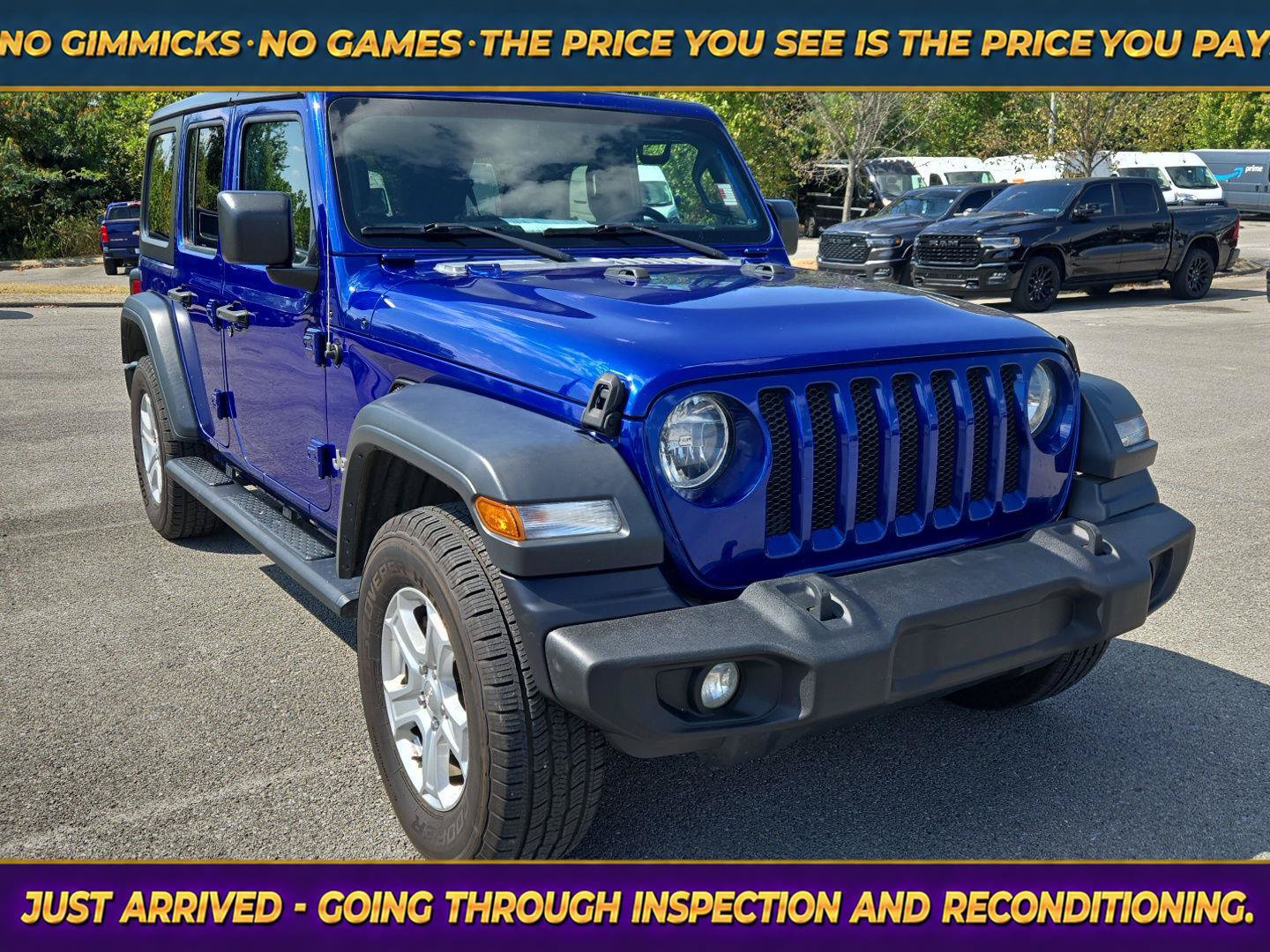 Used 2018 Jeep Wrangler Unlimited Sport S