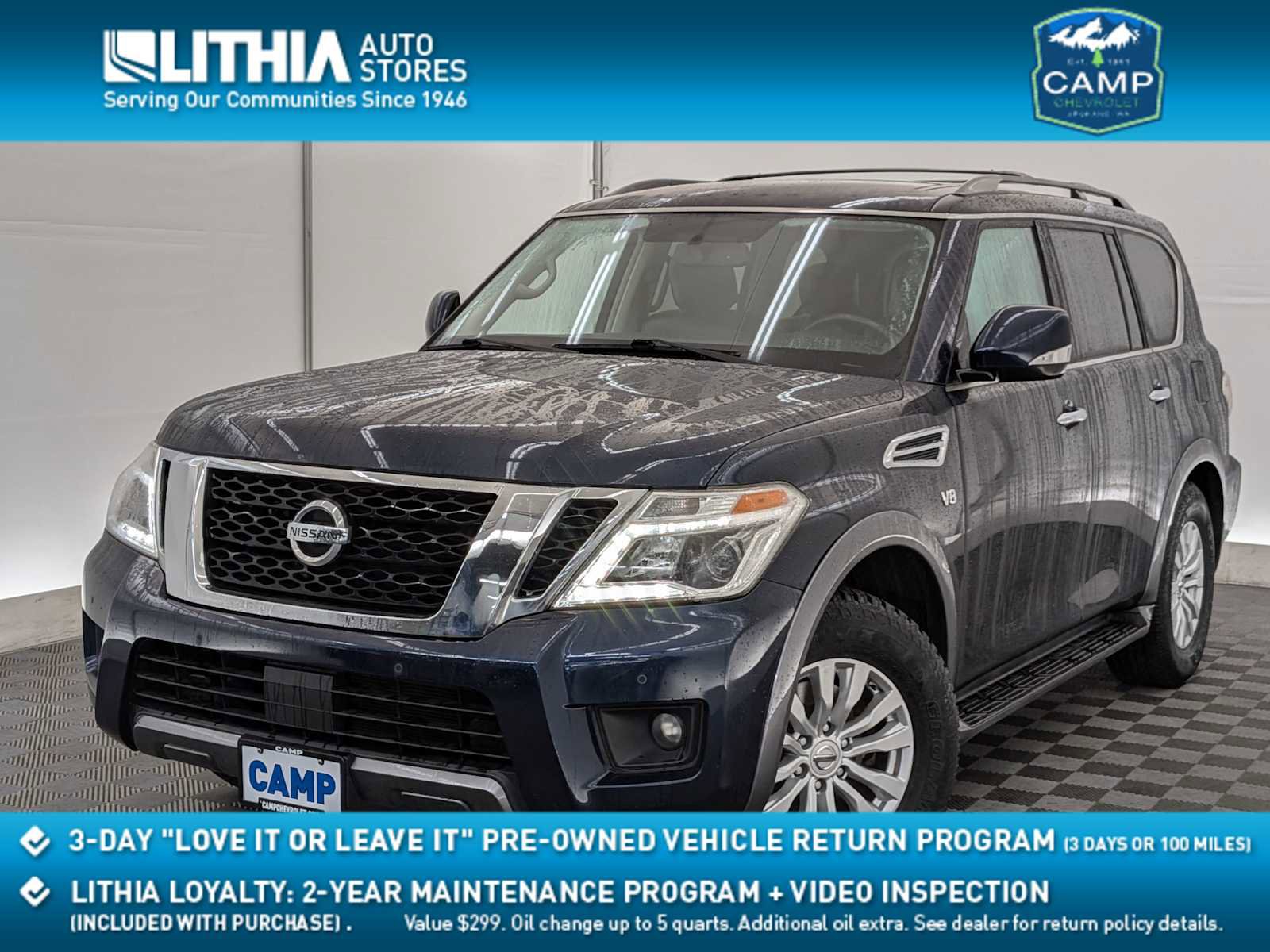 Used 2019 Nissan Armada SV w/ Driver Package image 1