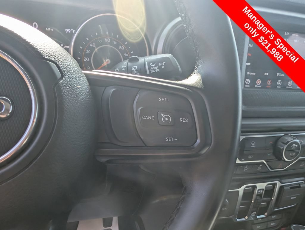 Used 2022 Jeep Wrangler Unlimited Sport AWD/4WD image 16