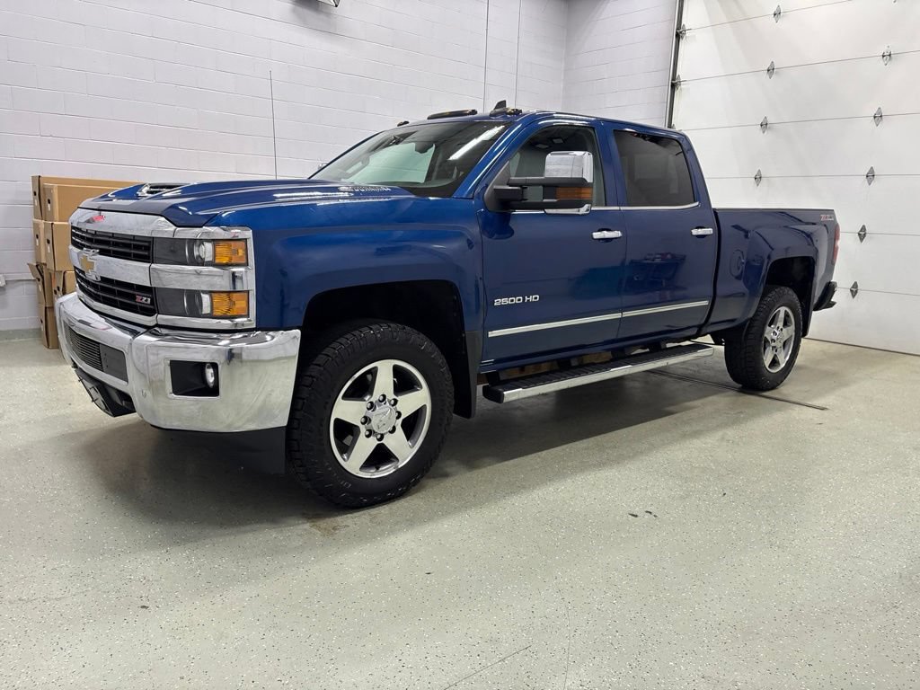 Used 2017 Chevrolet Silverado 2500 LTZ w/ Duramax Plus Package AWD/4WD image 9