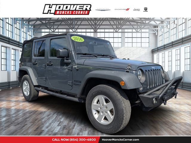 Used 2016 Jeep Wrangler Unlimited Sport w/ Quick Order Package 23S AWD/4WD video 1