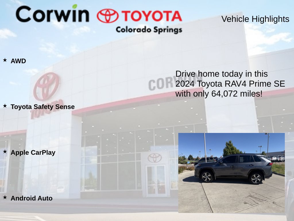 Used 2024 Toyota RAV4 SE w/ Weather & Moonroof Package AWD/4WD image 7