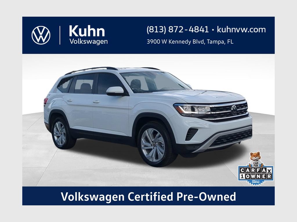 Certified 2023 Volkswagen Atlas SE FWD 360° Tour