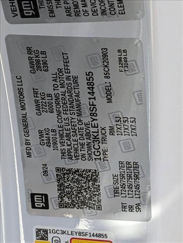 New 2025 Chevrolet Silverado 2500 W/T w/ WT Convenience Package image 15