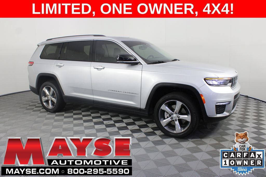 Used 2021 Jeep Grand Cherokee L Limited w/ Trailer Tow Package AWD/4WD image 1
