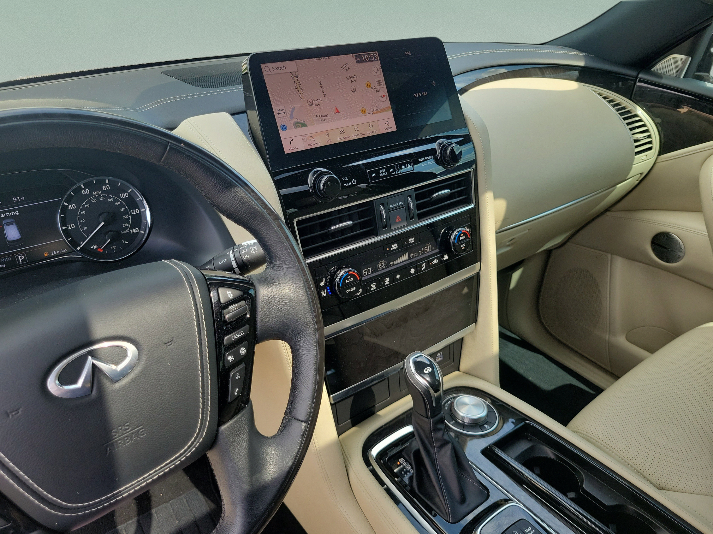 Certified 2023 INFINITI QX80 Sensory w/ Cargo Package AWD/4WD image 20
