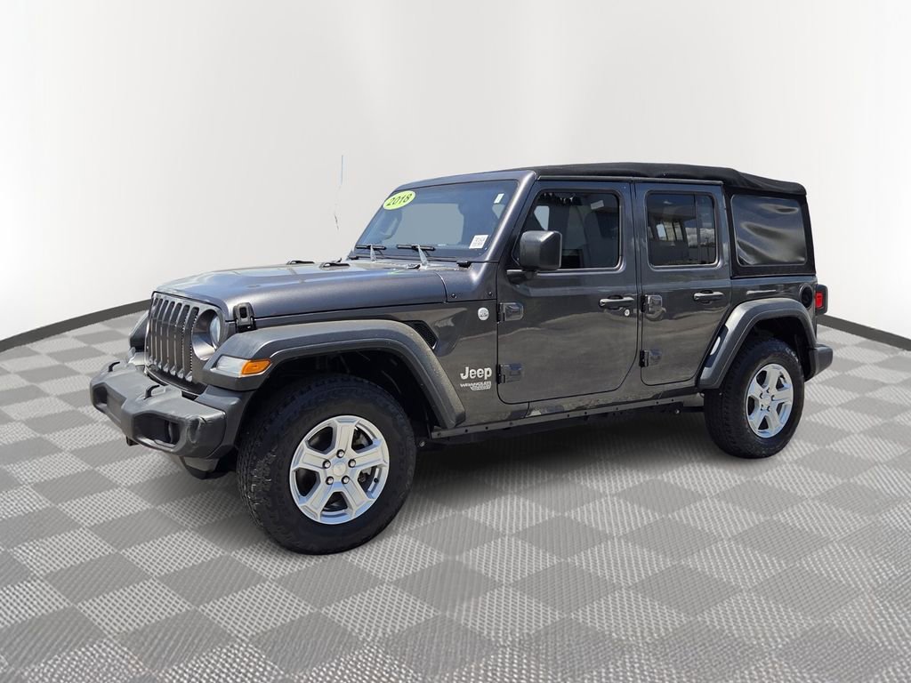 Used 2018 Jeep Wrangler Unlimited Sport S AWD/4WD image 2