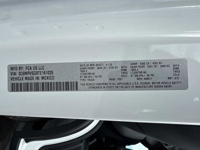 New 2026 RAM ProMaster 3500 w/ Convenience Group FWD image 36