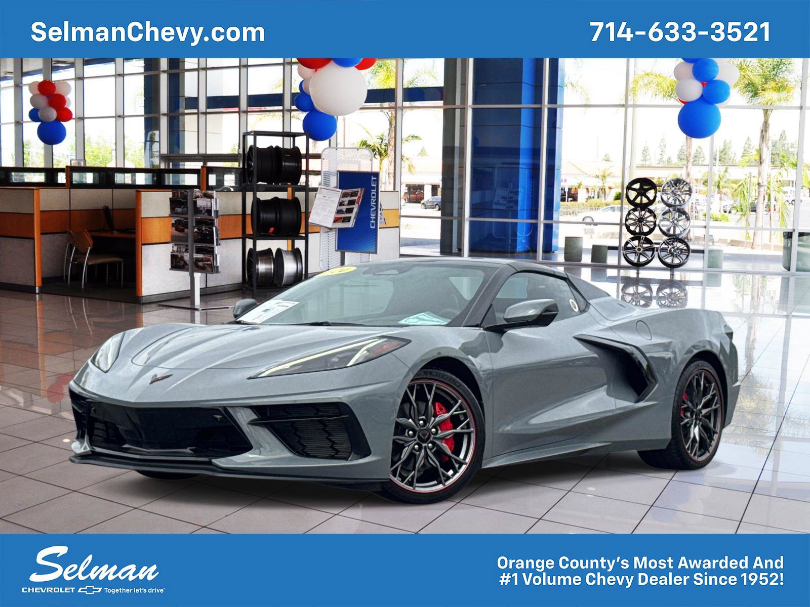 Used 2024 Chevrolet Corvette Stingray Preferred Conv w/ Battery Protection Package