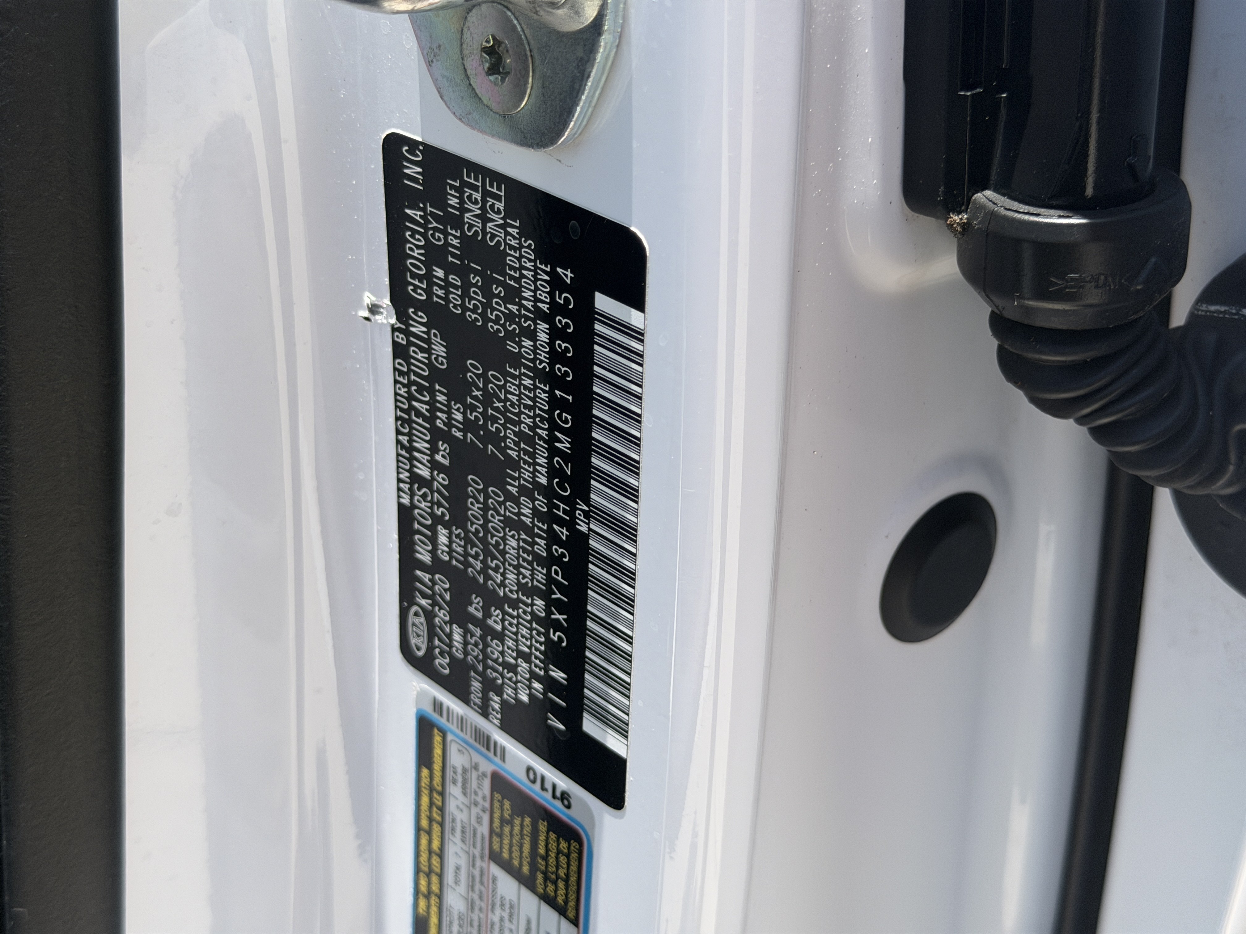 Certified 2021 Kia Telluride EX w/ EX Premium Package FWD image 38