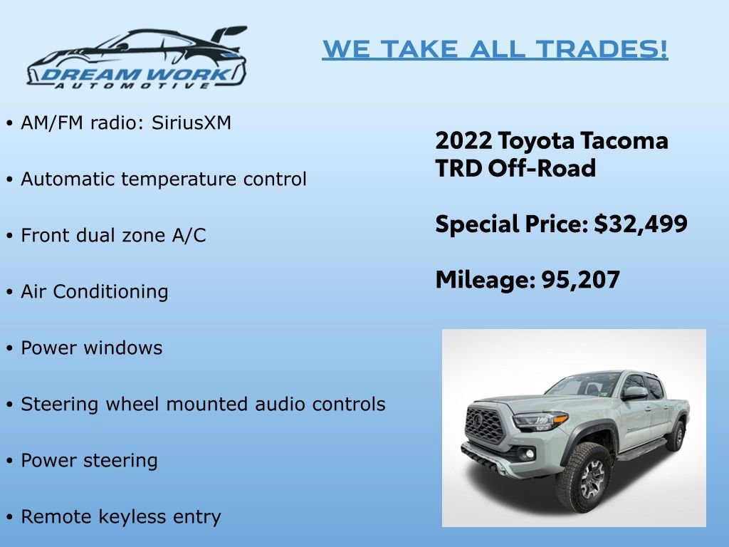 Used 2022 Toyota Tacoma TRD Off-Road image 2