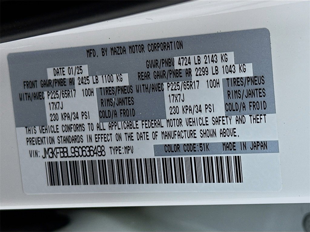 Certified 2025 MAZDA CX-5 AWD 2.5 S w/ Select Package image 27