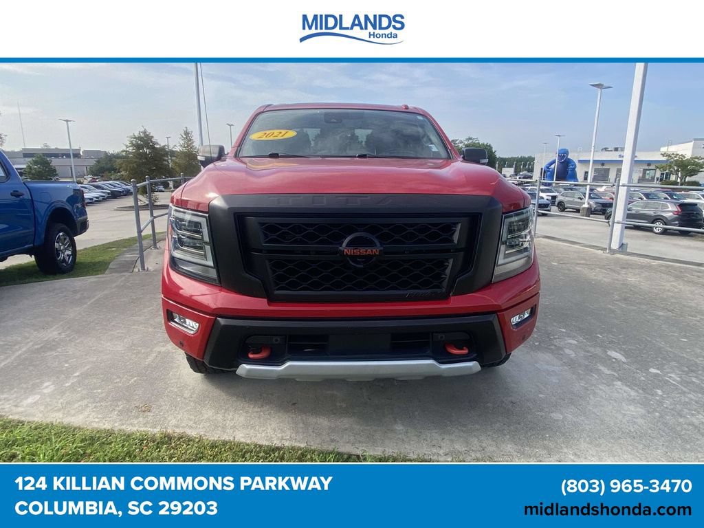 Used 2021 Nissan Titan PRO-4X w/ Pro-4x Convenience Package AWD/4WD image 2