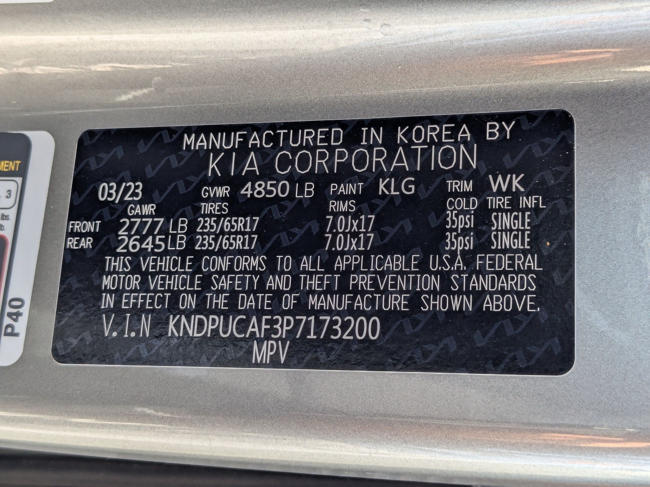 Certified 2023 Kia Sportage LX AWD/4WD image 31