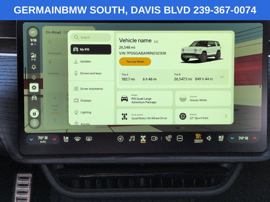Used 2024 Rivian R1S Adventure Quad AWD/4WD image 19