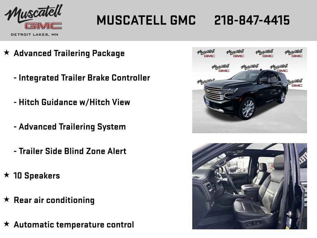 Used 2021 Chevrolet Tahoe High Country image 12