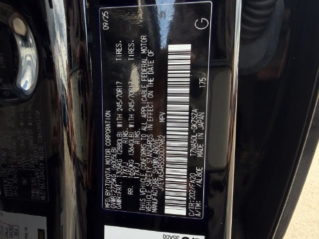 Certified 2025 Toyota 4Runner SR5 RWD image 27