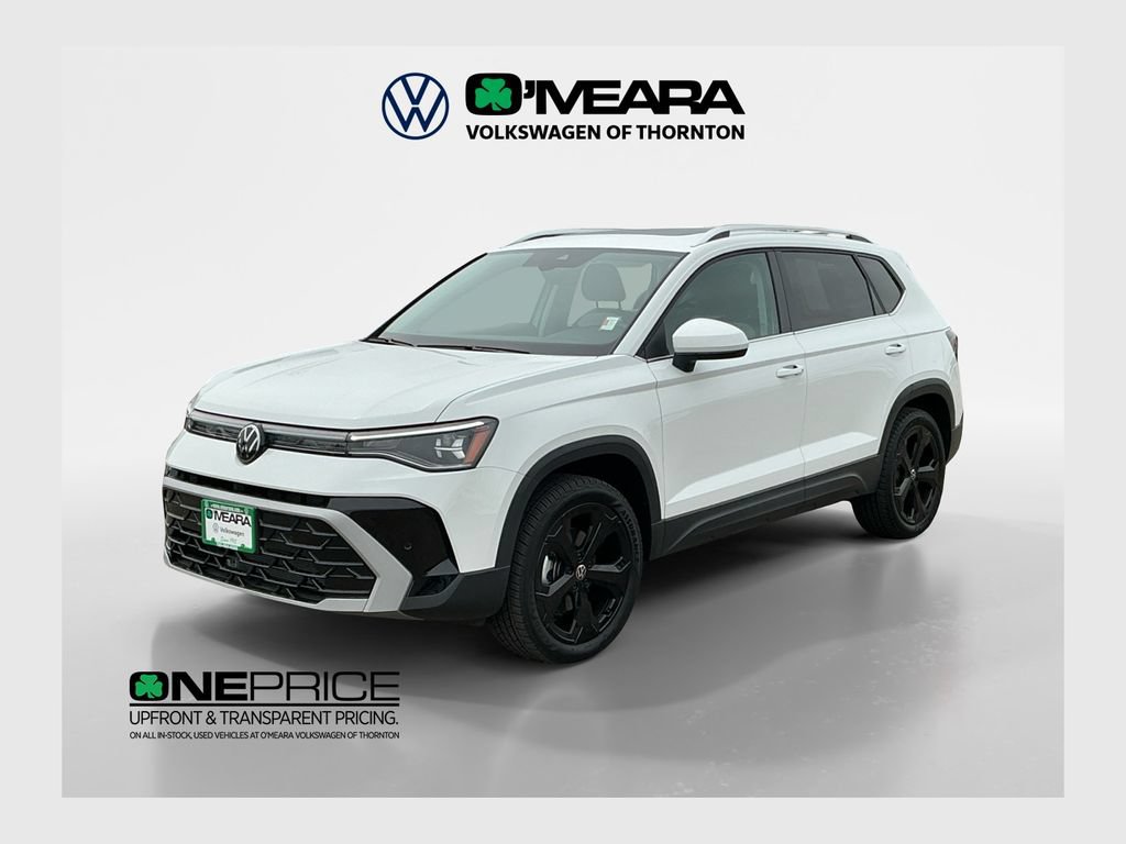 Used 2025 Volkswagen Taos SEL w/ Black Wheel Plus Package