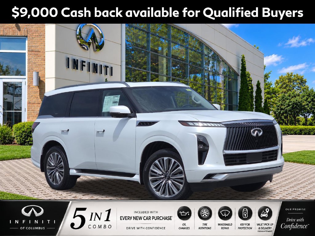 New 2027 INFINITI QX80 Luxe w/ Cargo Package