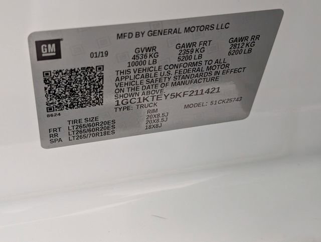 Used 2019 Chevrolet Silverado 2500 LTZ w/ Duramax Plus Package image 36