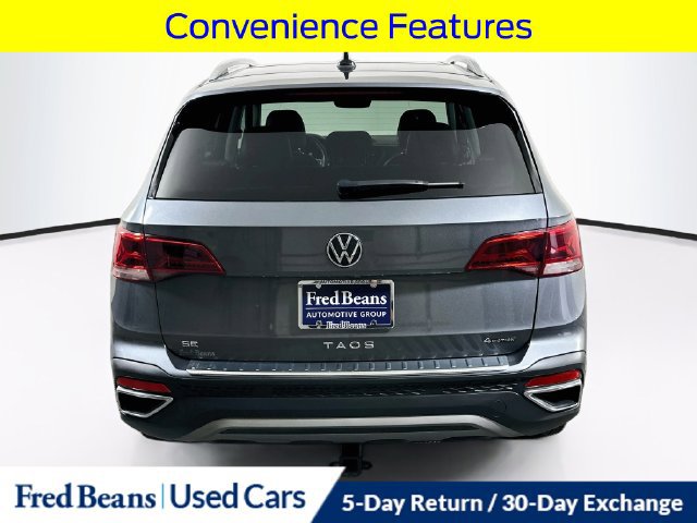 Used 2022 Volkswagen Taos SE w/ Panoramic Sunroof Package AWD/4WD image 8