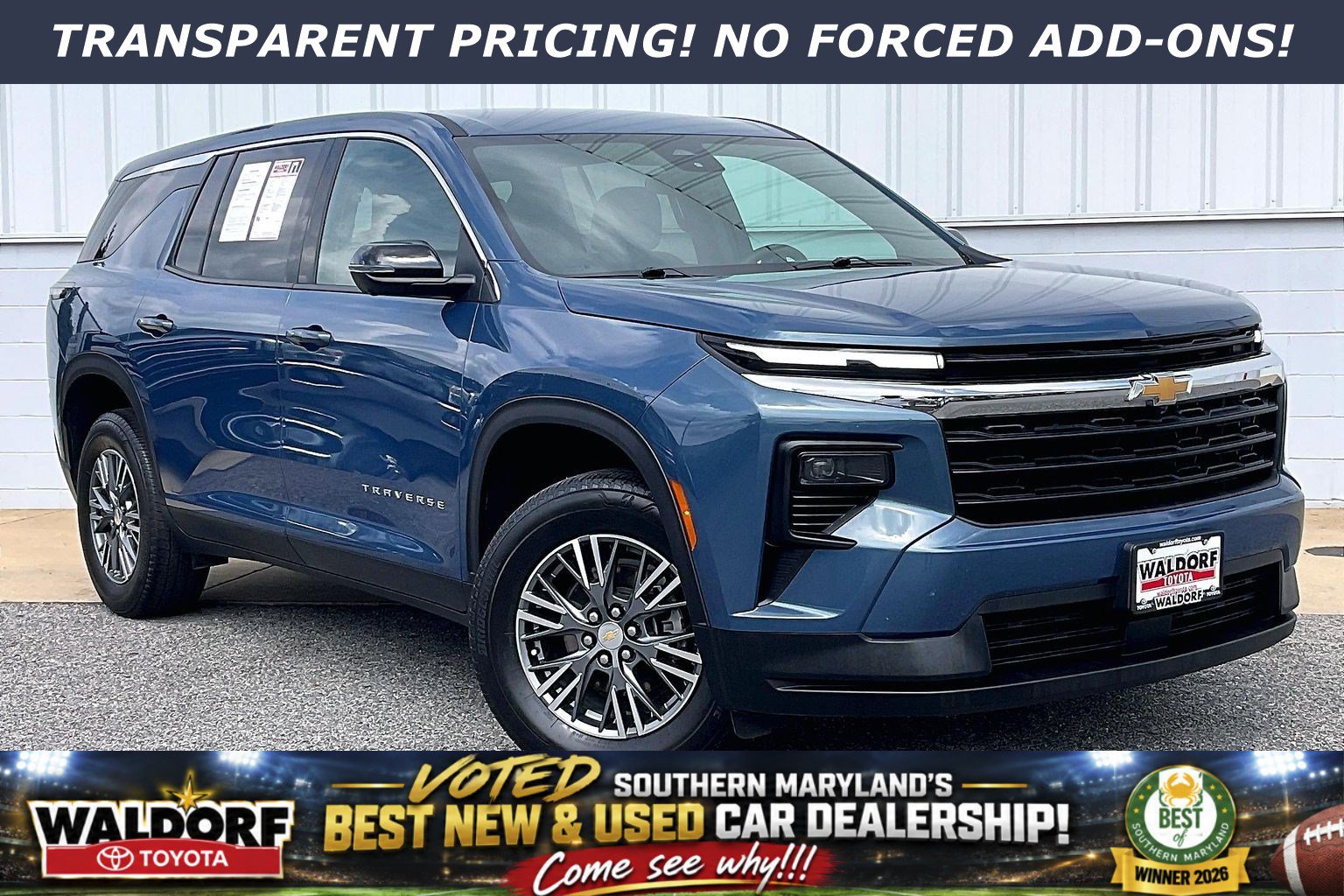 Used 2024 Chevrolet Traverse LS