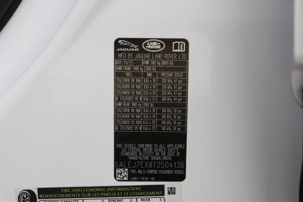 Certified 2026 Land Rover Defender 110 S AWD/4WD image 25