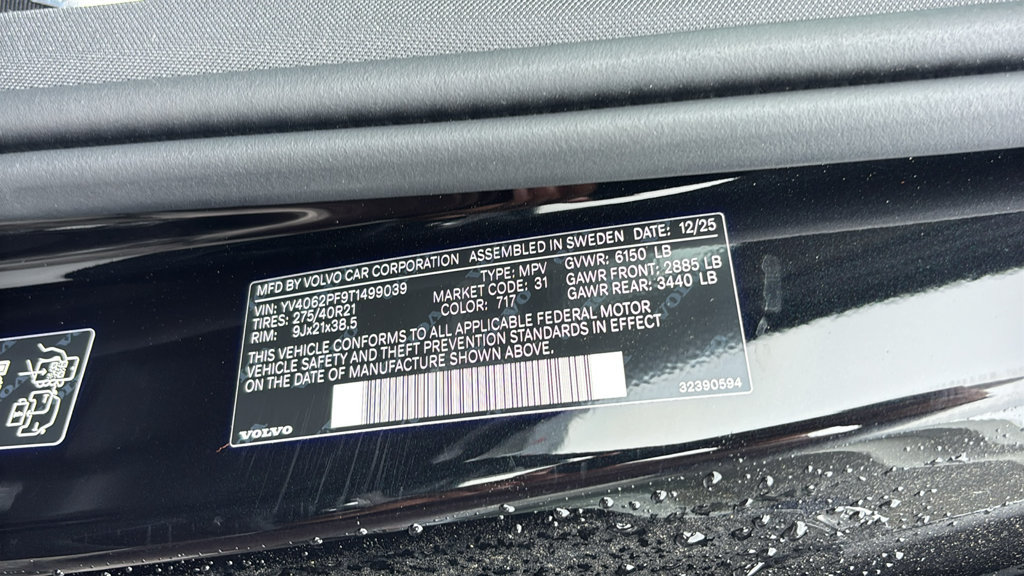 New 2026 Volvo XC90 B6 Ultra w/ Protection Package AWD/4WD image 36