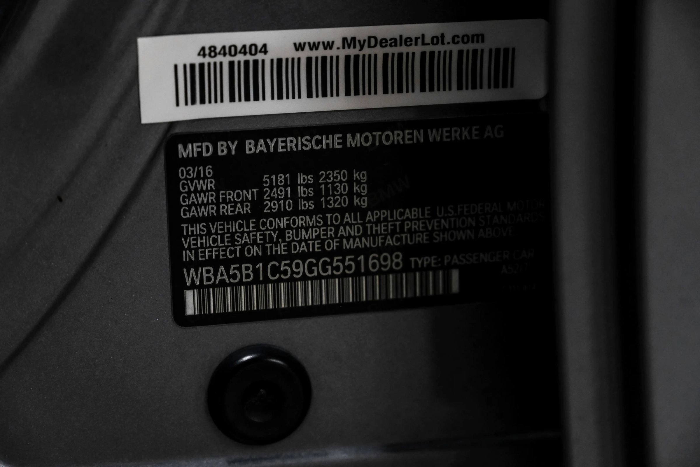 Used 2016 BMW 535i Sedan image 56