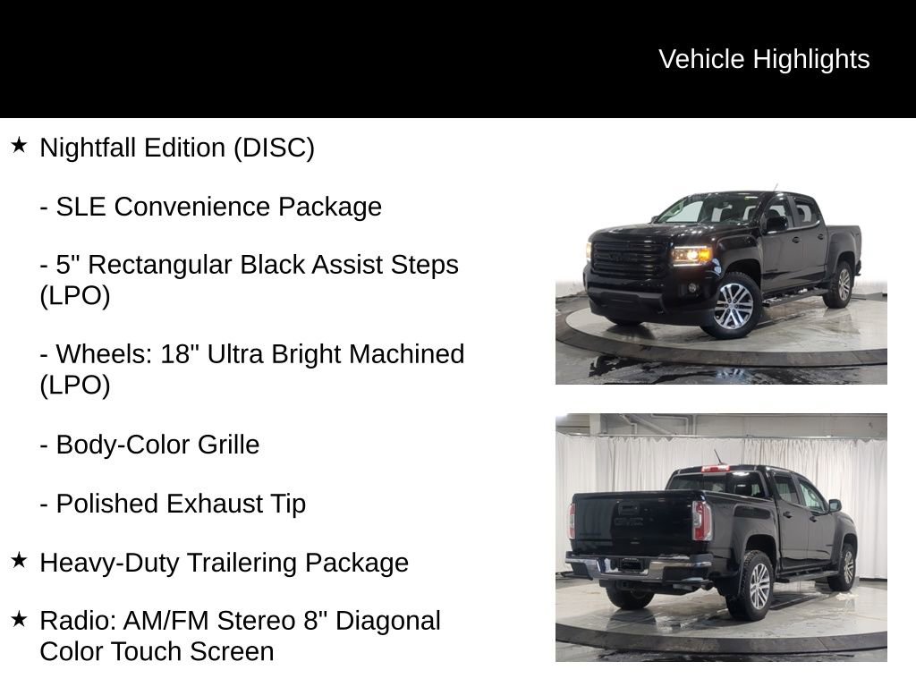 Used 2016 GMC Canyon SLE w/ Nightfall Edition image 13