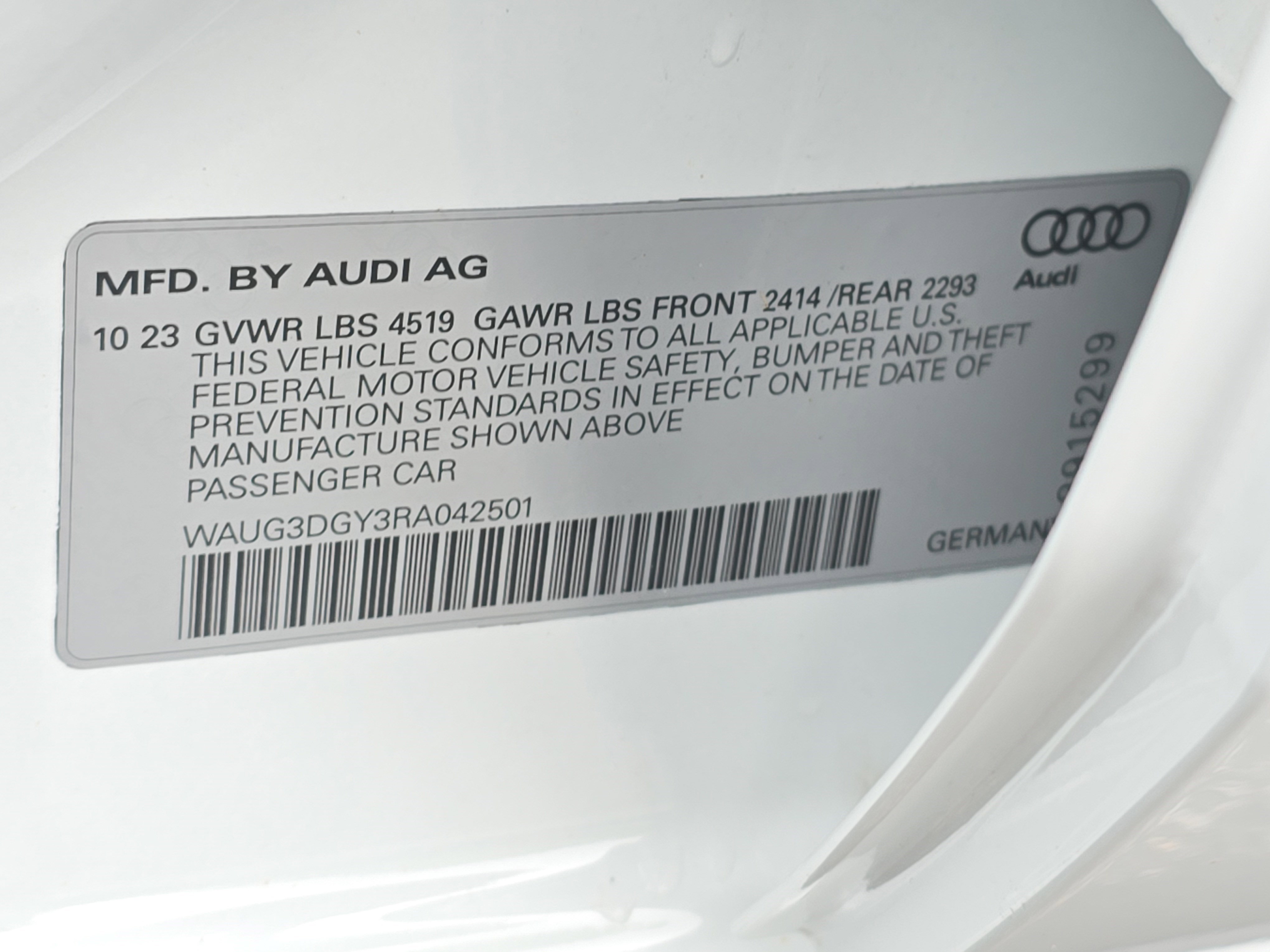 Used 2024 Audi S3 Premium AWD/4WD image 33