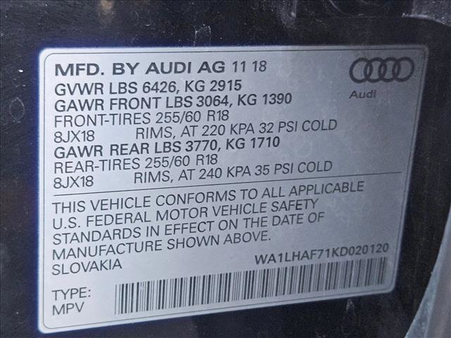 Used 2019 Audi Q7 2.0T Premium Plus AWD/4WD image 29