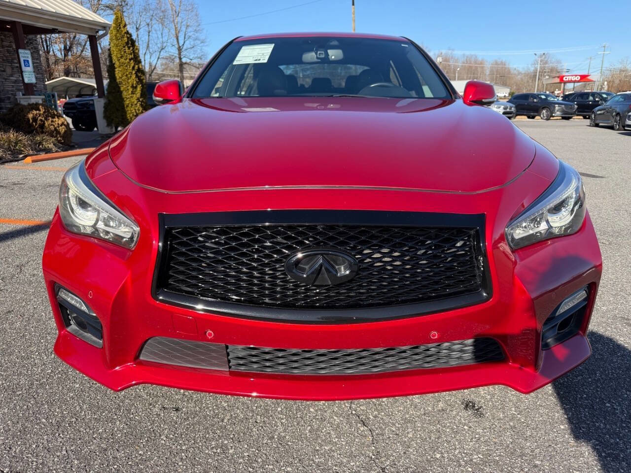 Used 2017 INFINITI Q50 Red Sport 400 image 5