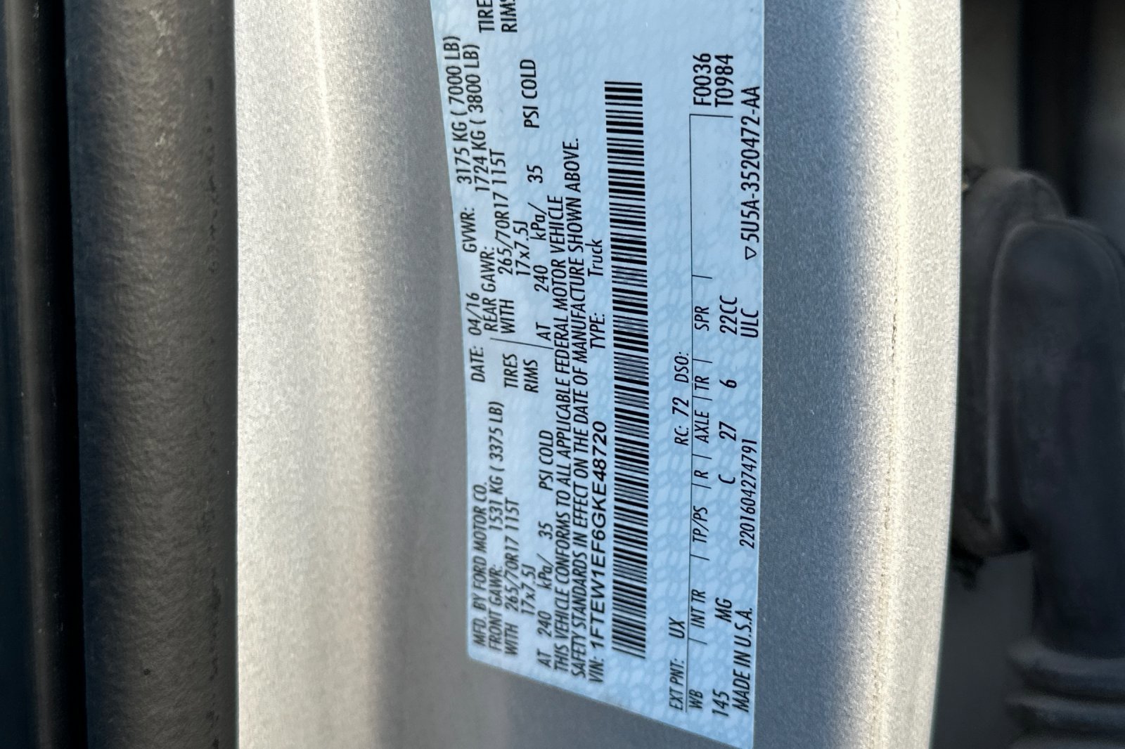 Used 2016 Ford F150 XLT image 48