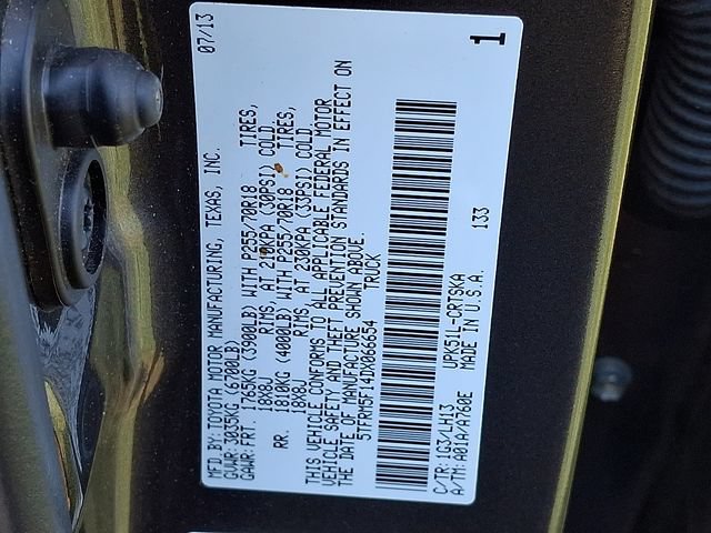 Used 2013 Toyota Tundra 2WD Double Cab w/ Tow Pkg image 17