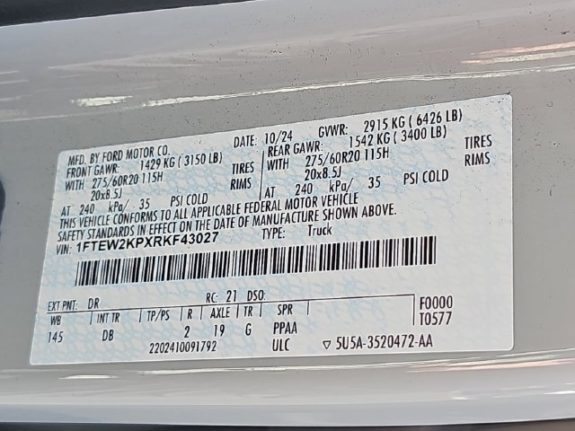 Certified 2024 Ford F150 STX RWD image 37
